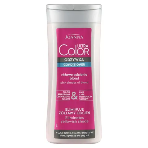 Joanna Ultra Color odżywka różowe odcienie blond 200g