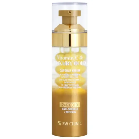 3W Clinic Vitamin C &amp; Luxury Gold Capsule serum kapsułkowe do twarzy 56ml