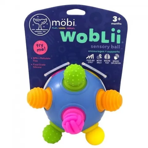 Woblii kula, zabawka sensoryczna. Mobi