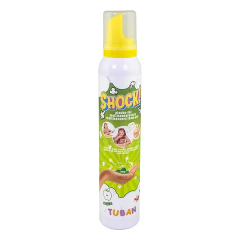 SHOCK! – MULTISENSORYCZNY PIANKO-ŻEL – 200 ML JABŁKO. Tuban