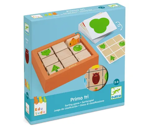 Eduludo - gra PRIMO TRI. Djeco