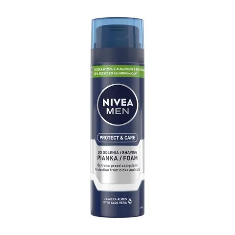 NIVEA MEN PIANKA DO GOLENIA 200ML PROTECT&CARE