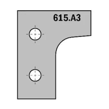 CMT Płytka wymienna 615.A3 do freza 615.620A