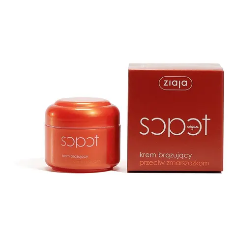ZIAJA SOPOT KREM DO TWARZY 50ML BRĄZUJĄCY PRZECIW ZMARSZCZKOM