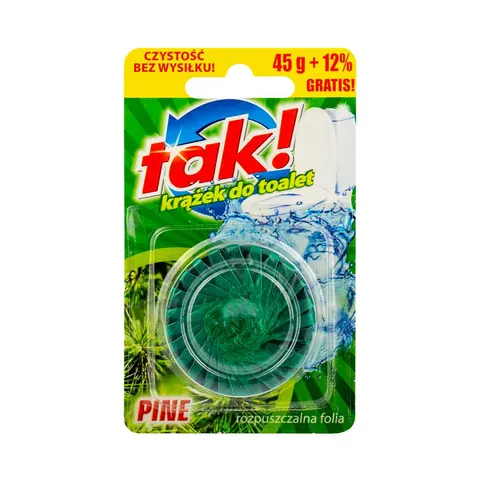 TAK KRĄŻEK DO SPŁUCZKI WC 50G 1 SZT. LEŚNY
