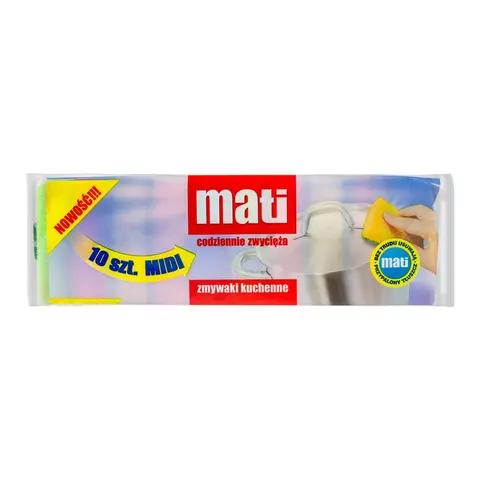 MATI ZMYWAK KUCHENNY 10 SZT. MIDI