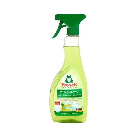 FROSCH SPRAY DO CZYSZCZENIA 500ML KABINY PRYSZNICOWE WINOGRONA