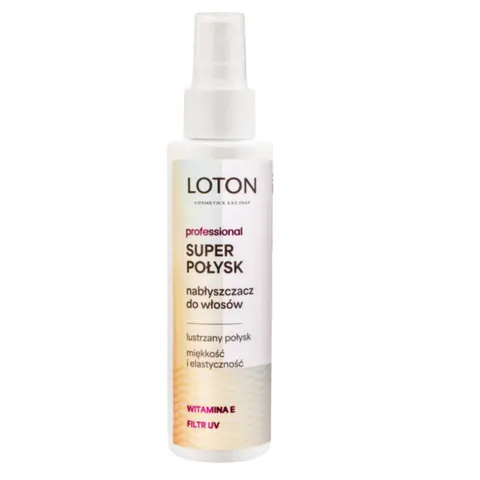LOTON PROFESSIONAL Nabłyszczacz do włosów - SUPER POŁYSK, 125 ml