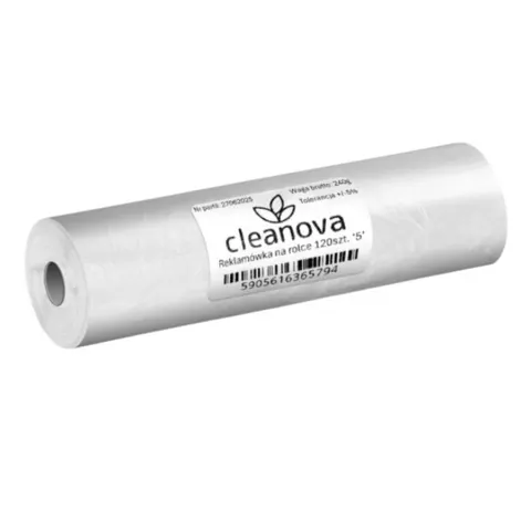 CLEANOVA Reklamówki na rolce 43 x 35cm, 120 szt