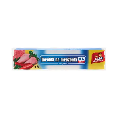 JAN NIEZBĘDNY TOREBKI NA MROŻONKI 3L 50 SZT.