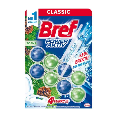 BREF KOSZYK DO WC POWER AKTIV 50GX2 SOSNA