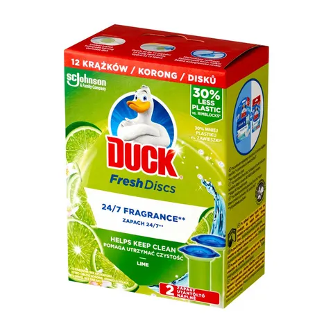 Duck Fresh Disc zapas krążki żelowe Lime (2x36gr)