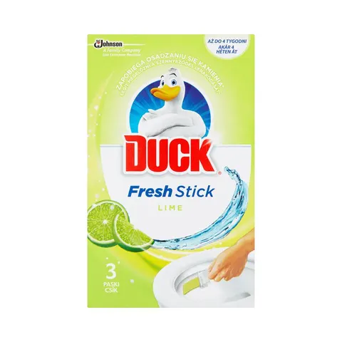DUCK PASKI ŻELOWE DO WC FRESH STICK LIME