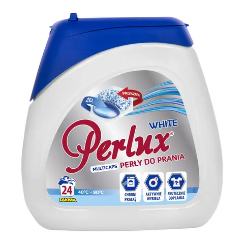 PERLUX PERŁY DO PRANIA 24 SZT. WHITE