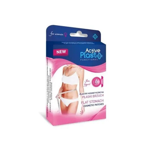 ACTIVE PLAST PLASTRY NA PŁASKI BRZUCH 6 SZT.