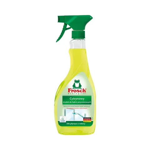 FROSCH SPRAY DO CZYSZCZENIA 500ML KABINY PRYSZNICOWE CYTRYNA