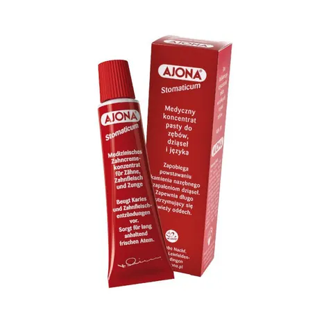 AJONA Pasta do zębów na krwawiące dziąsła, 25 ml