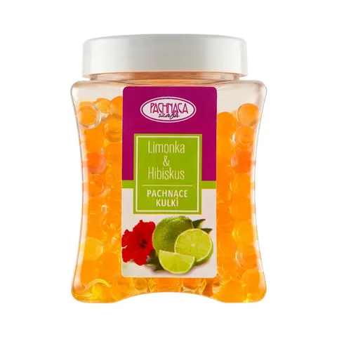 PACHNĄCA SZAFA ODŚWIEŻACZ KULKI 200G LIMONKA I HIBISKUS