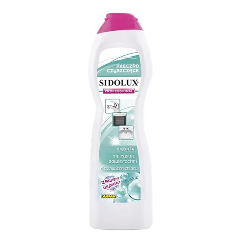 SIDOLUX PROFESSIONAL MLECZKO DO CZYSZCZENIA 500ML CLASSIC