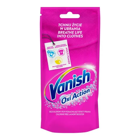 VANISH ODPLAMIACZ W PŁYNIE 100ML OXY ACTION PINK