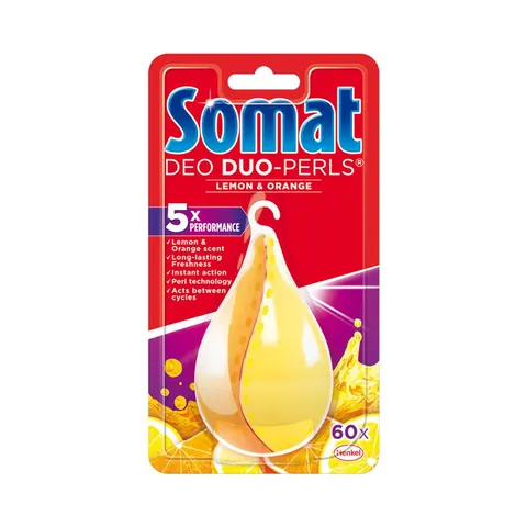 SOMAT ODŚWIEŻACZ DO ZMYWAREK DEO LEMON&ORANGE