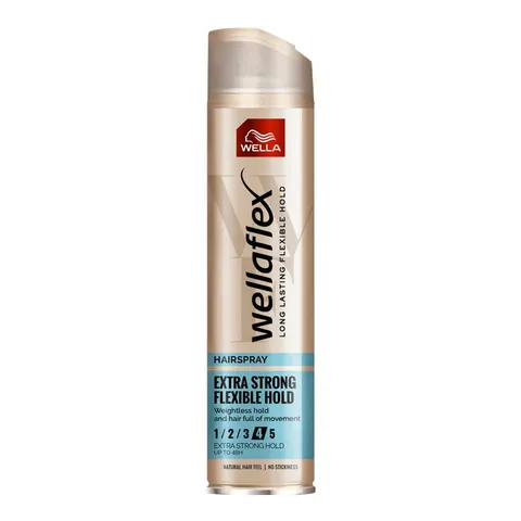 WELLAFLEX LAKIER DO WŁOSÓW 250ML FLEXIBLE EXTRA STRONG HOLD 4