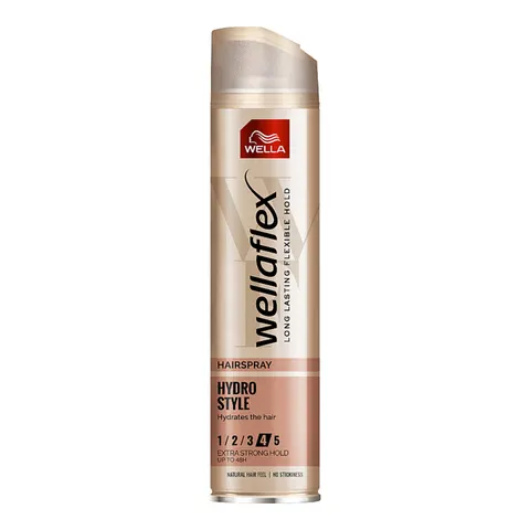 WELLAFLEX LAKIER DO WŁOSÓW 250ML HYDRO STYLE EXTRA STRONG HOLD 4