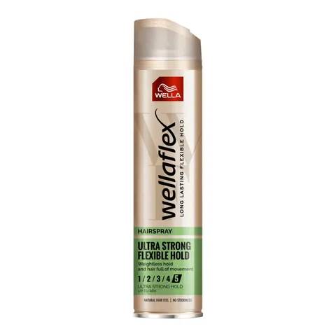 WELLAFLEX LAKIER DO WŁOSÓW 250ML FLEXIBLE ULTRA STRONG HOLD 5