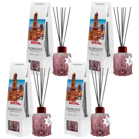 TROPICANA Patyczki zapachowe PERU 100 ml, pakiet 4 szt.