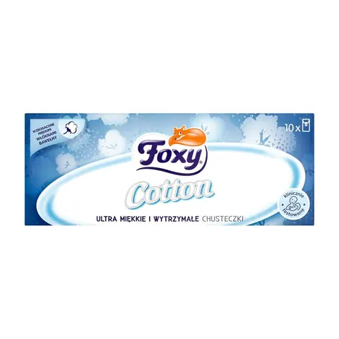 Foxy chusteczki hig. cotton 4w A'10