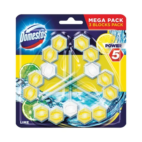 Domestos kulki 3x50g Lime