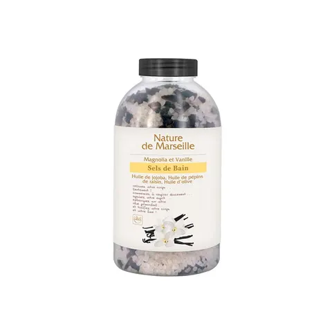 NATURE DE MARSEILLE SÓL DO KĄPIELI 650G MAGNOLIA I WANILIA