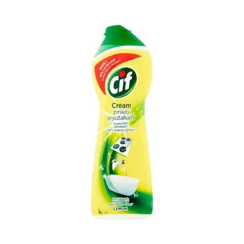 CIF MLECZKO DO CZYSZCZENIA 300G LEMON