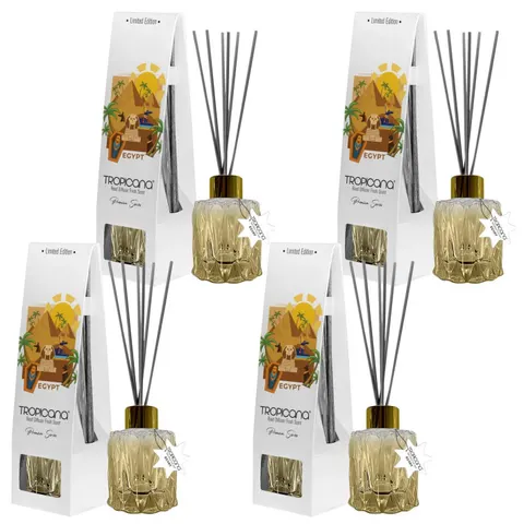 TROPICANA Patyczki zapachowe EGYPT 100 ml, pakiet 4 szt.