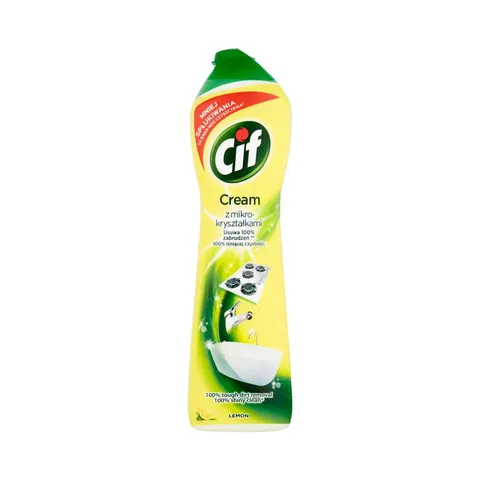 CIF MLECZKO DO CZYSZCZENIA 540G LEMON