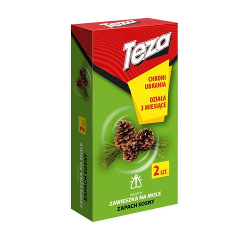 Teza zawieszka na mole 2szt SOSNA