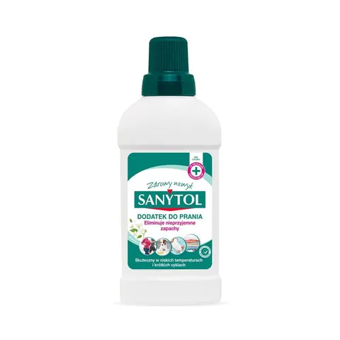 SANYTOL ODKAŻAJĄCY DODATEK DO PRANIA 500ML BIAŁE KWIATY