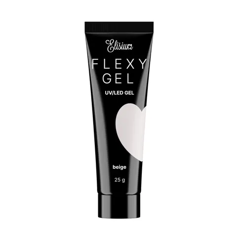 ELISIUM FLEXY GEL DO PAZNOKCI 25G BEIGE. KOLOR BEŻOWY.