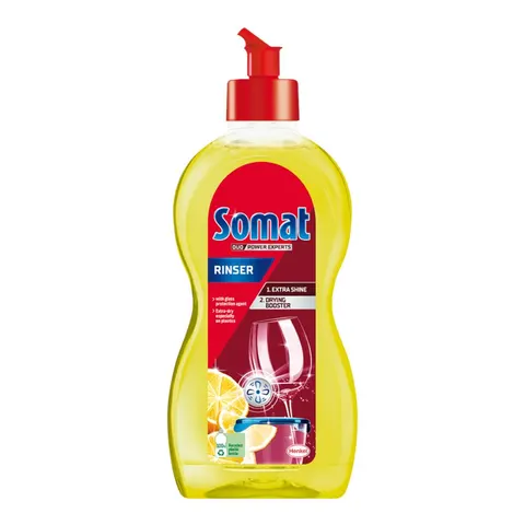 SOMAT PŁYN DO ZMYWAREK NABŁYSZCZAJĄCY 500ML LEMON&LIME