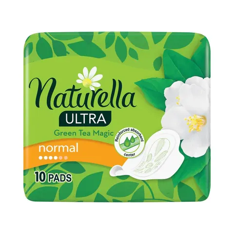 NATURELLA PODPASKI GREEN TEA MAGIC ULTRA 10 SZT. NORMAL