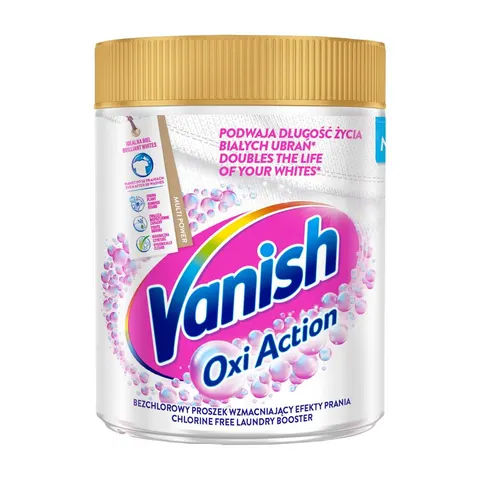 VANISH ODPLAMIACZ W PROSZKU 470G OXY ACTION WHITE