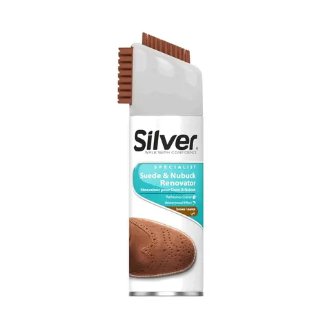 SILVER SPRAY DO NUBUKU I ZAMSZU 250ML BRĄZ