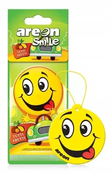 Zapach samochodowy AREON DRY SMILE TUTTI FRUTTI