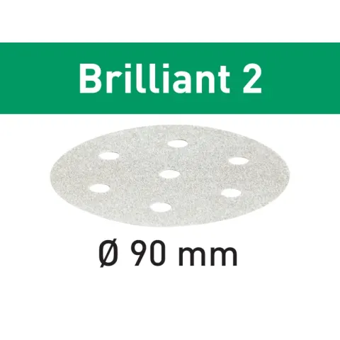 Festool krążki ścierne brilliant 2 stf D90/6 P240 100x 497387