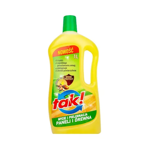 TAK PŁYN DO MYCIA I PIELĘGNACJI PANELI I DREWNA 1L ARGAN
