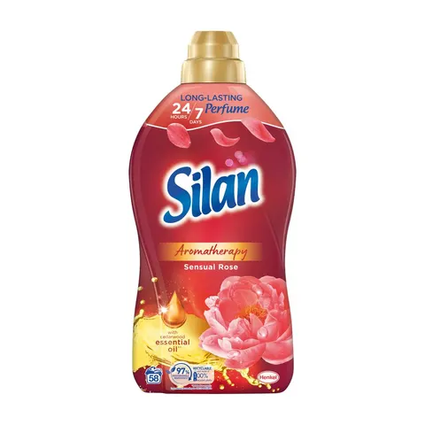 SILAN PŁYN DO PŁUKANIA 1.45L 58 SZT. AROMATHERAPY SENSUAL ROSE