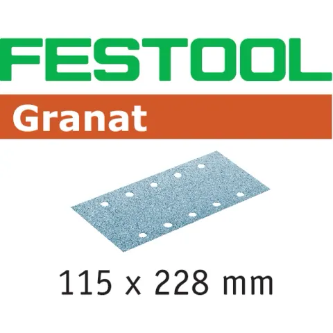 Festool arkusze ścierne granat stf 115x228 p280 100x 498952
