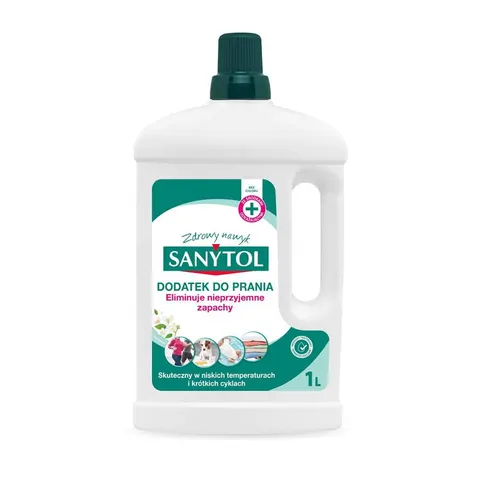 SANYTOL ODKAŻAJĄCY DODATEK DO PRANIA 1L BIAŁE KWIATY
