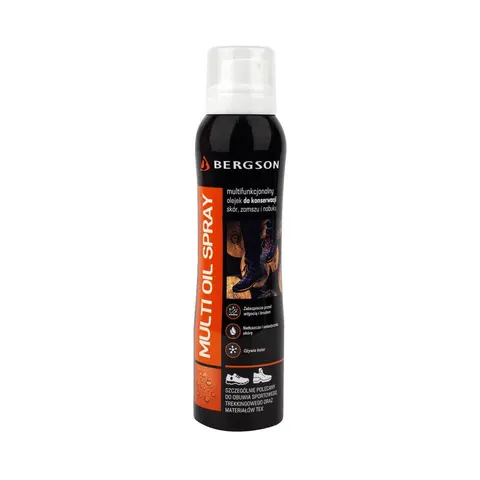 BERGSON MULTI OIL SPRAY MULTIFUNKCJONALNY OLEJEK DO KONSERWACJI SKÓR