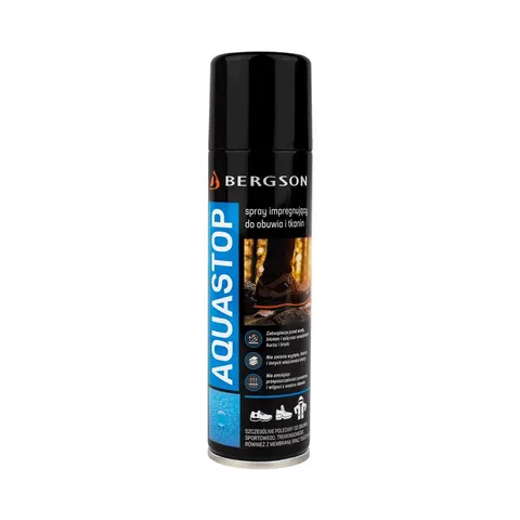 BERGSON AQUASTOP SPRAY IMPREGNUJĄCY DO OBUWIA I TKANIN 250ML